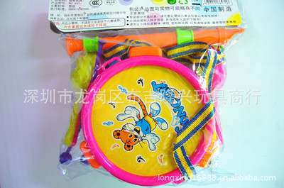 【300元起混批897-1婴幼儿乐器套装鼓/天籁之音套装摇鼓/小欢乐鼓】价格,厂家,图片,教具、早教机,深圳市龙岗区布吉隆兴玩具商行-